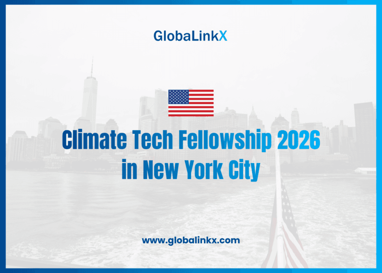 Climate Tech Fellowship 2026 by The New York Climate Exchange ($10,000 Stipend)