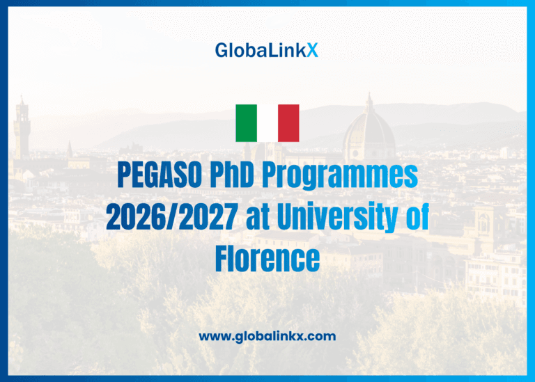 University of Florence PEGASO PhD Programmes 2026/2027