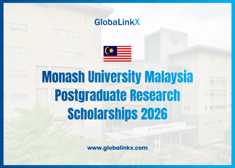 Monash University Malaysia Postgraduate Research Scholarships 2026