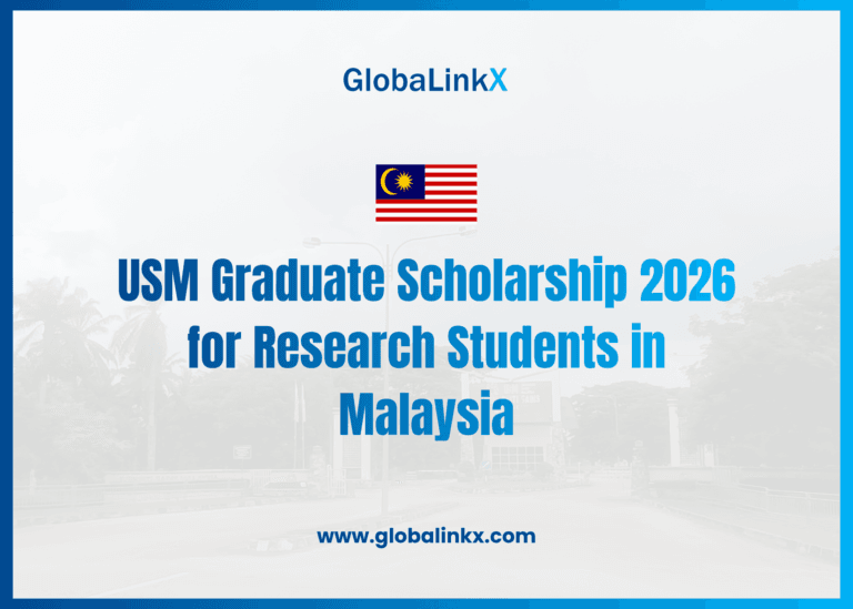 USM Graduate Scholarship 2026 for Research Students in Malaysia