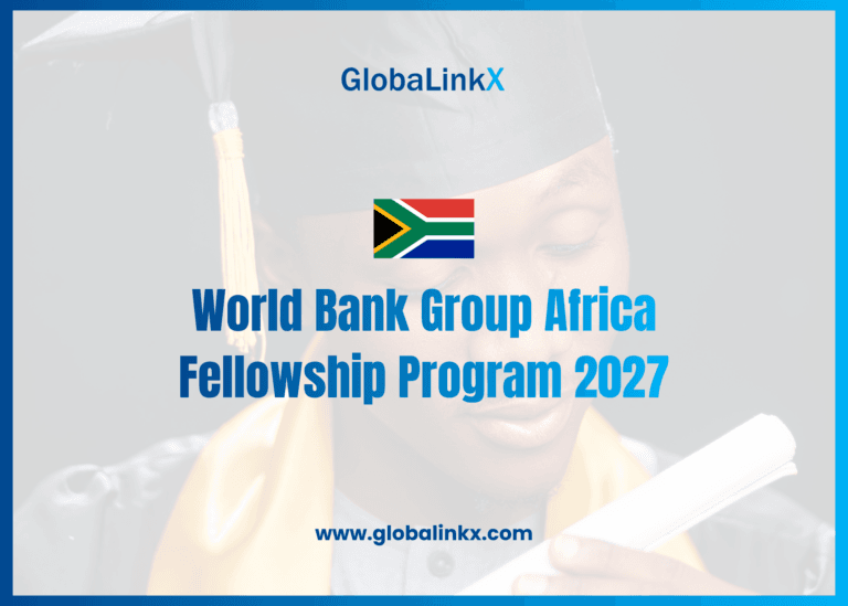 World Bank Group Africa Fellowship Program 2027